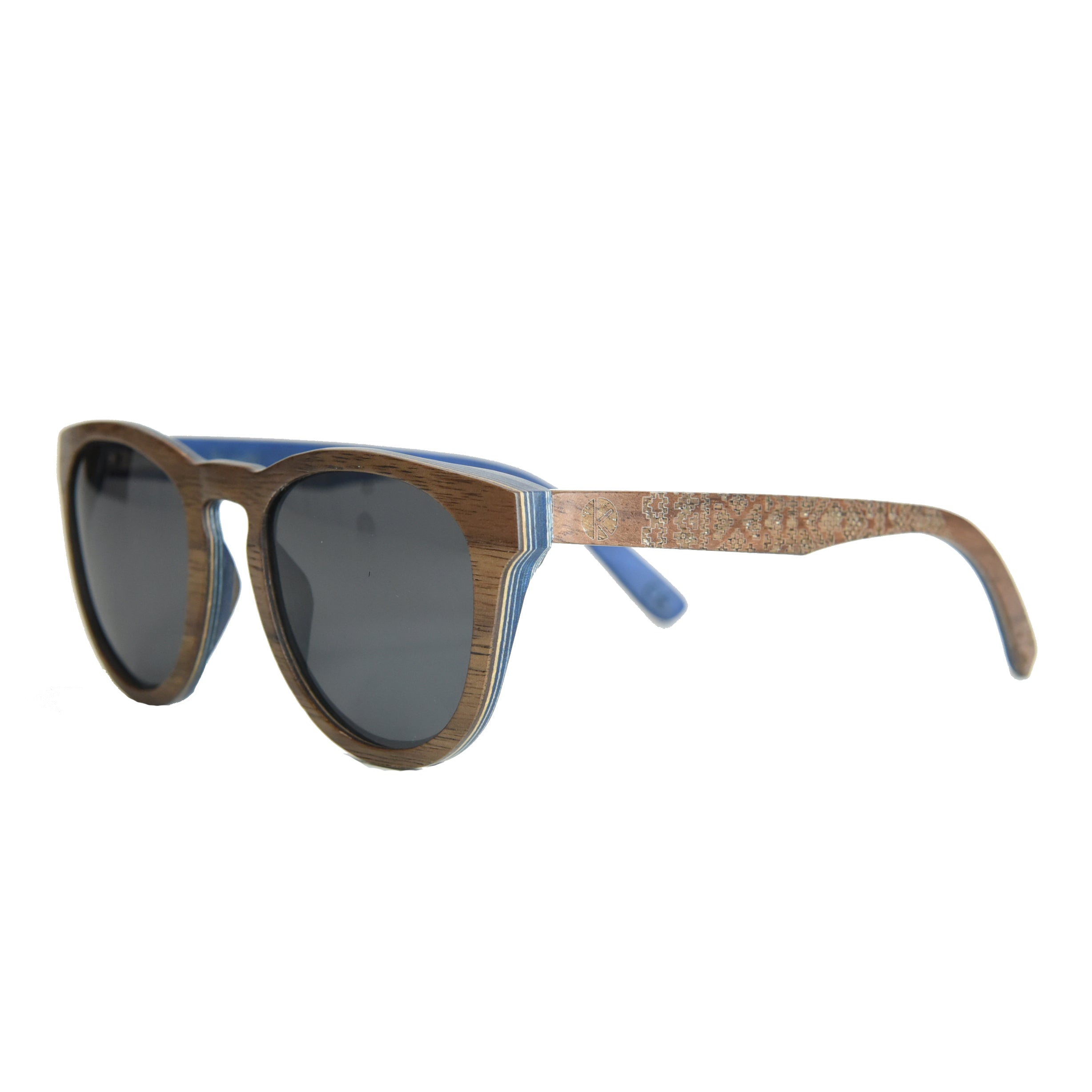 Enjees Walnut Wooden Sunglasses