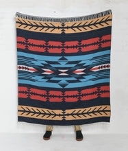 Load image into Gallery viewer, Nava Say Nava Woven Blanket - Black