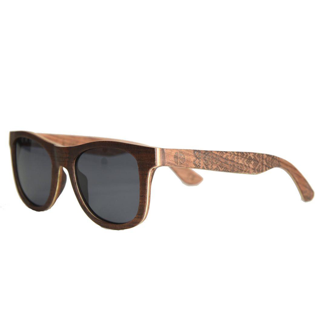 Enjees Rosewood Wooden Sunglasses