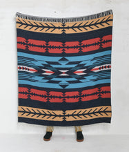 Load image into Gallery viewer, Nava Say Nava Woven Blanket - Black
